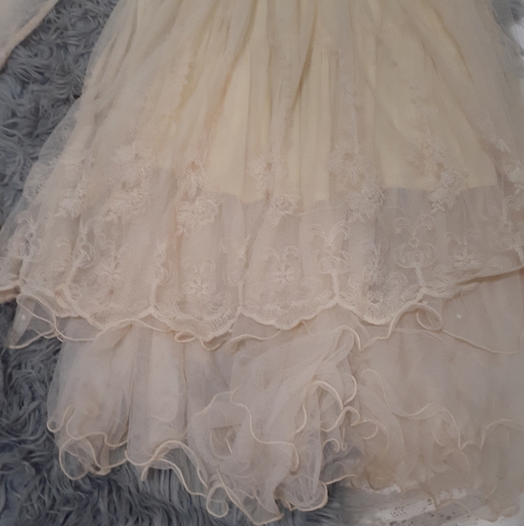 Vintage Hopeless Romantic Dress Girls sz 6 - Picture 4 of 10